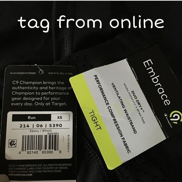 C9 by Champion Embrace compression legging sz XS - Picture 12 of 12